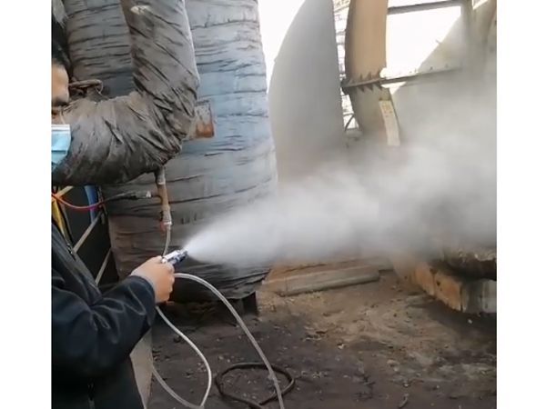 干霧抑塵噴嘴現(xiàn)場(chǎng)試驗(yàn)